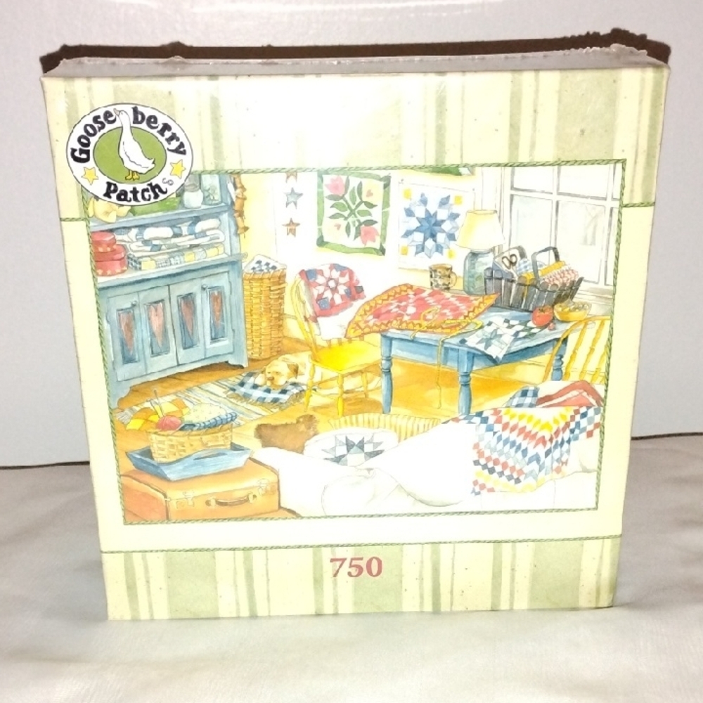 2006 Mega Brands International Gooseberry Patch 750 Piece Puzzle, NWT